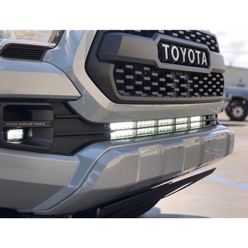 Cali Raised Led 16 21 Tacoma 32 Inch Lower Bumper Hidden Kit Combo Beam Blue Backlight Small