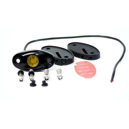 Race Sport Lighting LED Glow POD Station Lights Yellow AKA Rock Lights 9W/720LM IP68 Each 