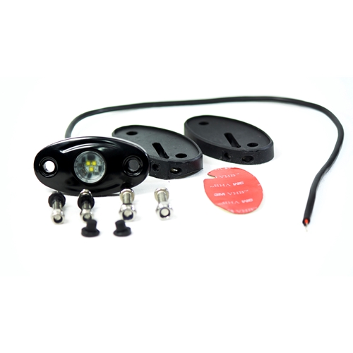 Race Sport Lighting LED Glow POD Station Lights White AKA Rock Lights Each 9W/720LM IP68 