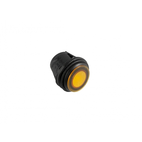 Race Sport Lighting Waterproof LED Rocker 12V/12A Switch Yellow 