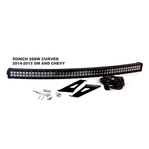 Race Sport Lighting Complete LED Light Bar Kit 14-16 Chevy and GMC 1500/2500 