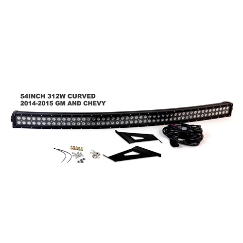 Race Sport Lighting Complete LED Light Bar Kit 14-17 Chevy and GMC 