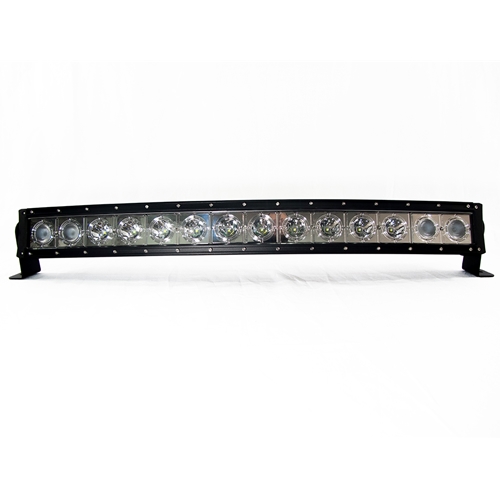 Race Sport Lighting 30 Inch CREE Wrap Around Series LED Light Bar Single Row Curved 