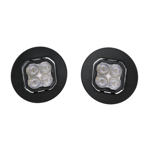 Diode Dynamics SS3 Fog Light Kit - SS3 Pro White SAE w/ Backlight for 2007-2013 GMC Sierra 1500