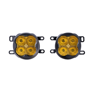 Diode Dynamics SS3 Fog Light Kit - SS3 Pro Yellow SAE w/ Backlight for 2012-2015 Lexus IS350C