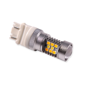 Diode Dynamics 3157 Front Turn Signal Bulbs - 3157 LED HP24 Single Cool White/Amber Switchback Turn Signal Bulb