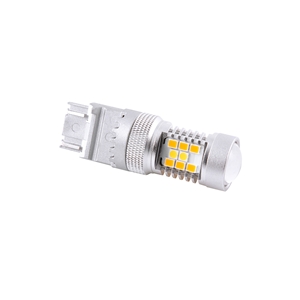 Diode Dynamics 4257 Front Turn Signal Bulbs - 4257 LED HP24 Single Cool White/Amber Switchback Turn Signal Bulb