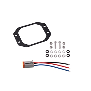 Diode Dynamics SS3 Mounting Kit - SS3 Backlit Flush Mounting Kit Single