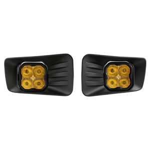 Diode Dynamics SSC2/SS3 Fog Light Pocket Kit - SSC2 Sport White Kit for 2019-2024 RAM 1500