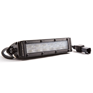 Diode Dynamics Stage Series Universal Lightbar - SS6 Single Row Straight White SAE Fog Single