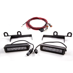 Diode Dynamics SS6 Lightbar - SS6 Lightbar Amber Wide Kit for 2013-2018 RAM Sport/Express