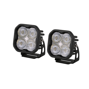 Diode Dynamics SS3 Universal Pod Lights - Max ABL White SAE Fog Standard Pair